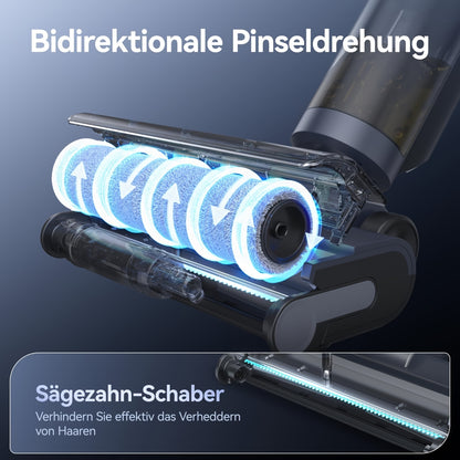 Natale Nat Potential Vacuüm – Stofzuiger – Zuigmachine – Schoonmaker – Vloerreiniger – Zelfreinigend Met Warm Water En Luchtdroogfunctie – Dubbele Randreiniging Met LED Display