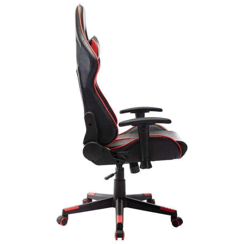 Gamingstoel – Game Stoel – Bureaustoel – Gamerstoel – Verstelbare Zithoogte – Kunstleren Bekleding - Rood