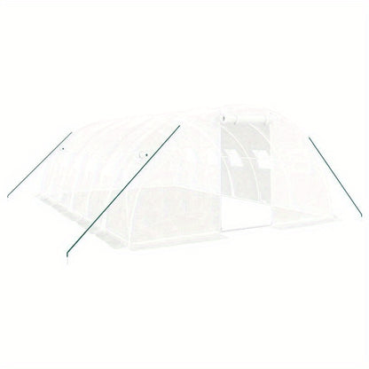 Serre – Kweekkas – Kas – Groendak – Plantenkas – Wit – Stalen Frame – 24 m² – 6x4x2 Meter – Weerbestendig – Ruime Binnenruimte