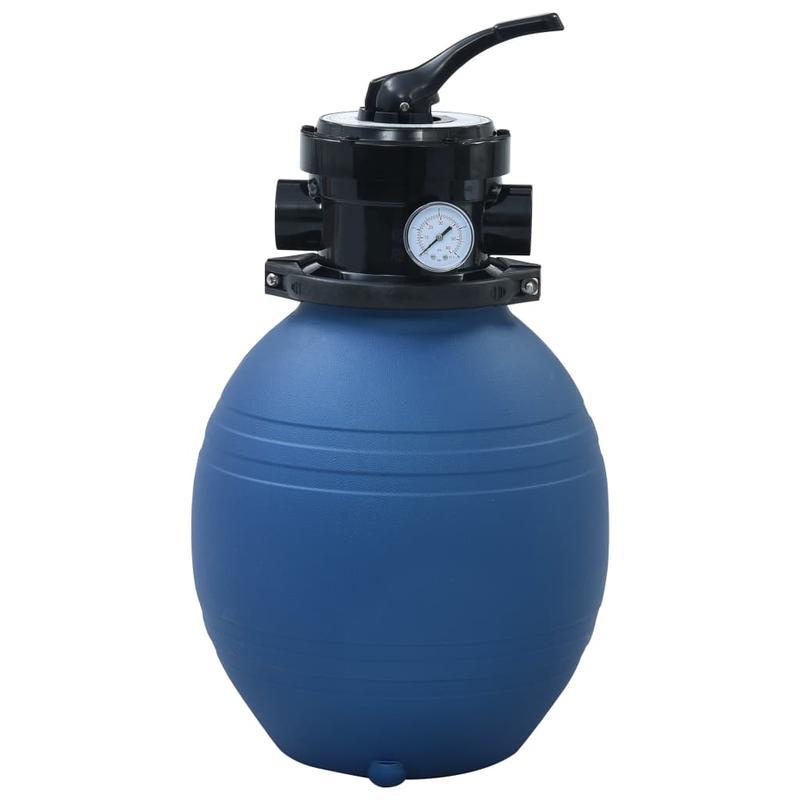 Zandfilter – Zwembadfilter – Filterpomp – Waterfilter – 4-Standenschakelklep – Compact 300 Mm – Duurzaam Kunststof - QUORE