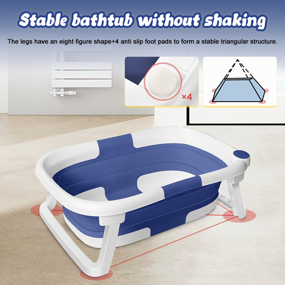 Hondenbad – Hondenzwembad – Opvouwbaar Bad – Dierenbad – Badkuip Voor Huisdieren – 63x43x20 cm – Duurzaam PVC – Inclusief Afvoerplug