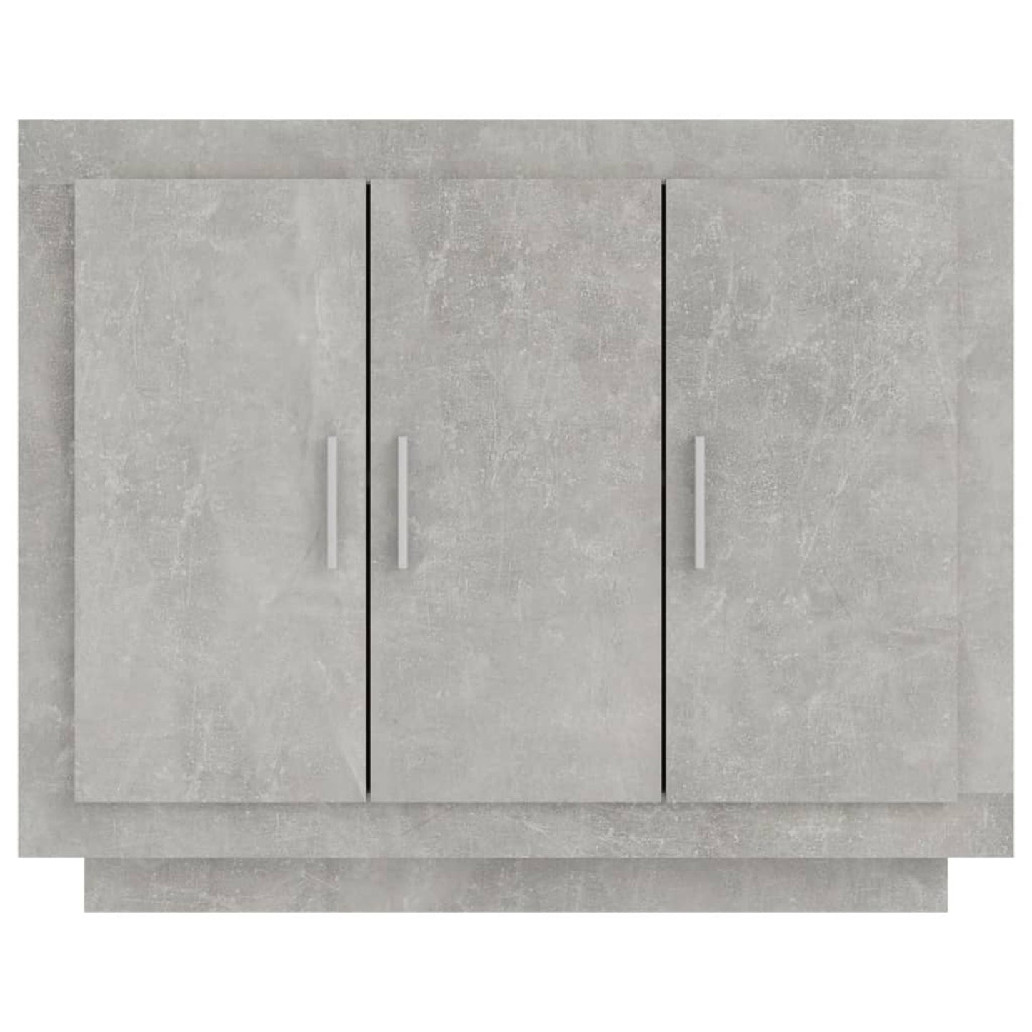Sideboard Side Cabinet Living Room Bedroom Kitchen Dining Room Storage Cupboard Buffet Table Concrete Grey 92x35x75 cm Engineered Wood
