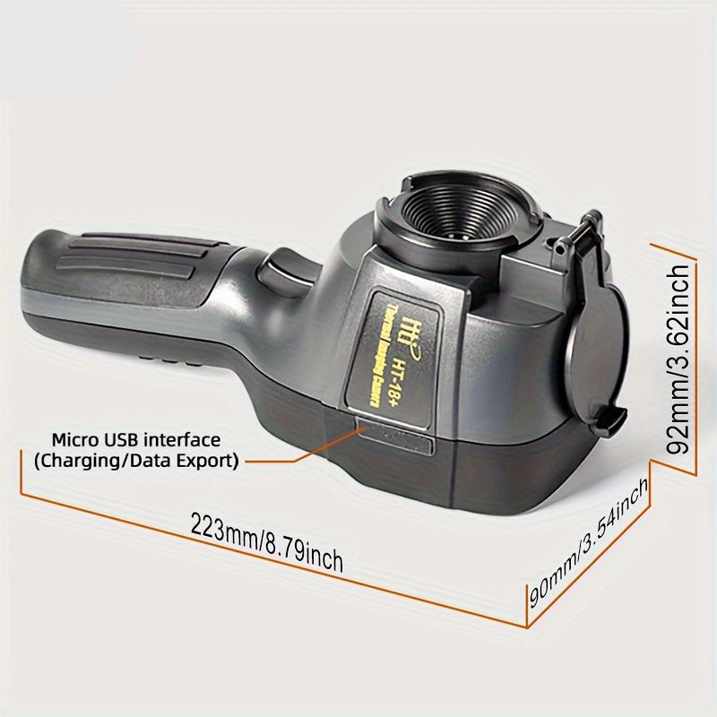 Warmtebeeldcamera – Thermische Camera – Infraroodcamera – IR Thermometer – Warmtebeelden Viewer – 256x192 Resolutie – 25Hz Vernieuwingssnelheid