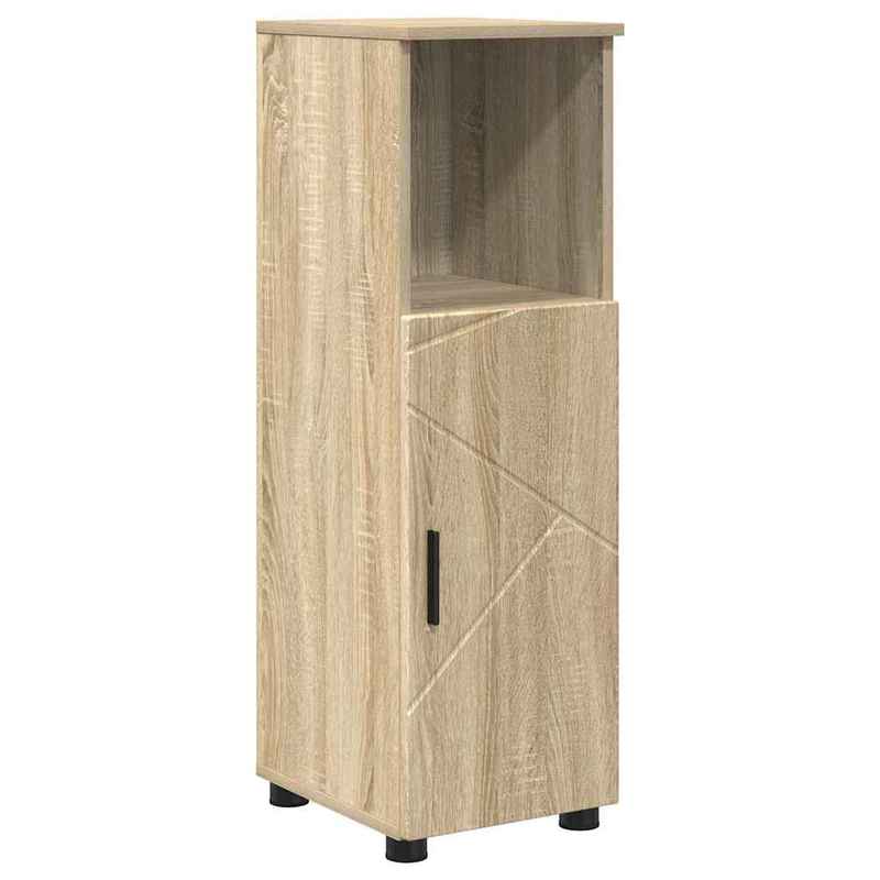 Modern Minimalist Bathroom Furniture Set, Extra Large Bathroom Furniture Set with Storage, Stable Foot Design, Suitable for Bathrooms. Bathroom Furniture Set with Drawer 4pcs Sonoma Oak 30 X 35 X 192 Cm