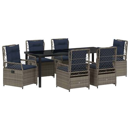 Verstelbare Tuinstoel – Ligstoel – Buitenstoel – Balkonstoel – Relaxstoel – 160 cm Lengte – Duurzaam PE-Rattan
