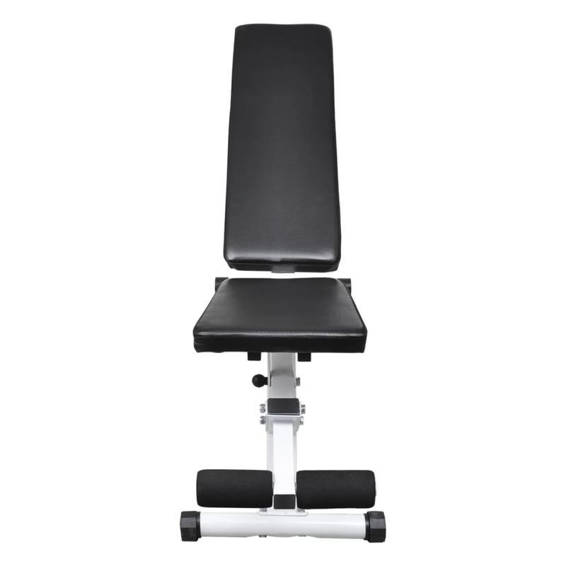 Trainingsbank – Fitnessbank – Krachtbank – Workoutbank – Verstelbare Rugleuning – Stalen Frame