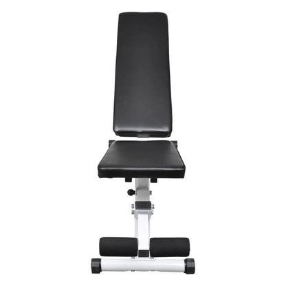 Trainingsbank – Fitnessbank – Krachtbank – Workoutbank – Verstelbare Rugleuning – Stalen Frame
