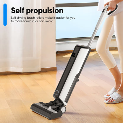 Dweilrobot – Stofzuigrobot – Robotstofzuiger – Schoonmaakrobot – Vloerreiniger – Krachtige Borstelloze Motor – Groot Waterreservoir 800 ml