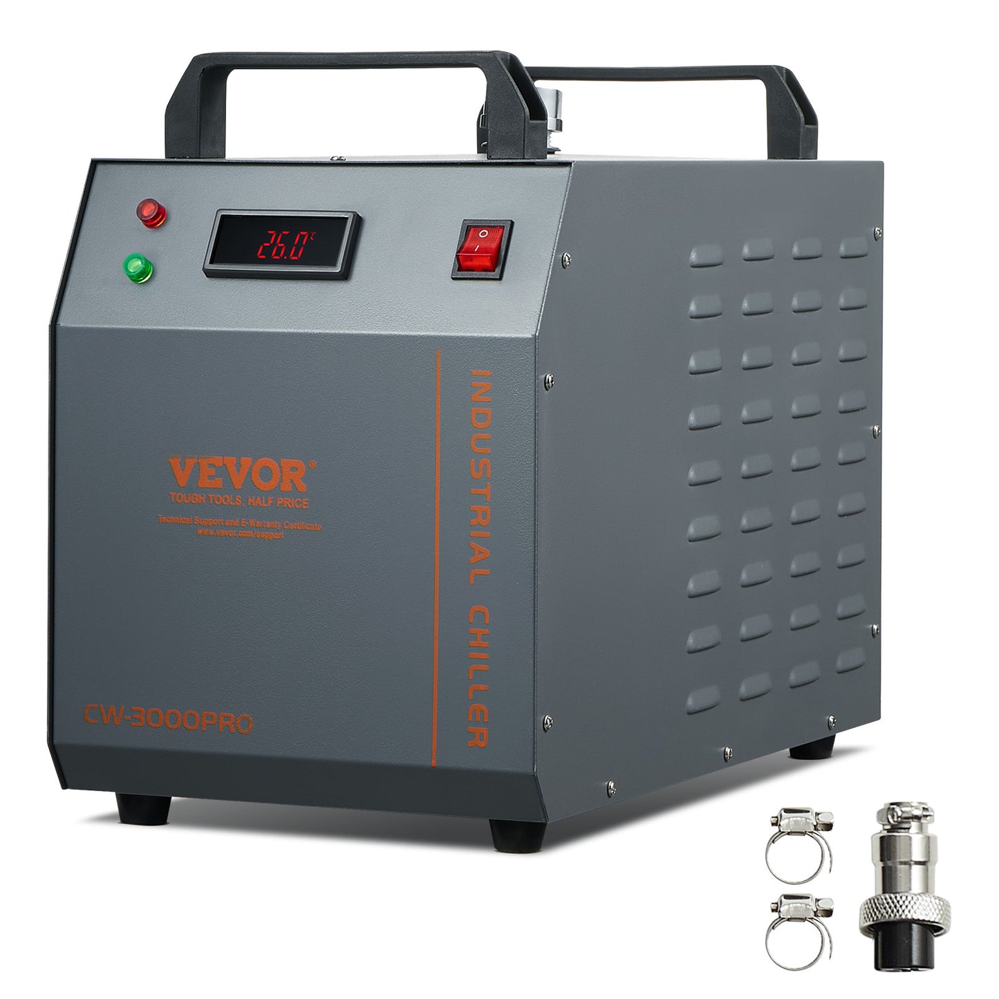 Waterkoeler – Waterkoelsysteem – Waterdispenser – Industriële Koeler – Laserkoeler – 12L Watertank – 18L/min Flow Rate