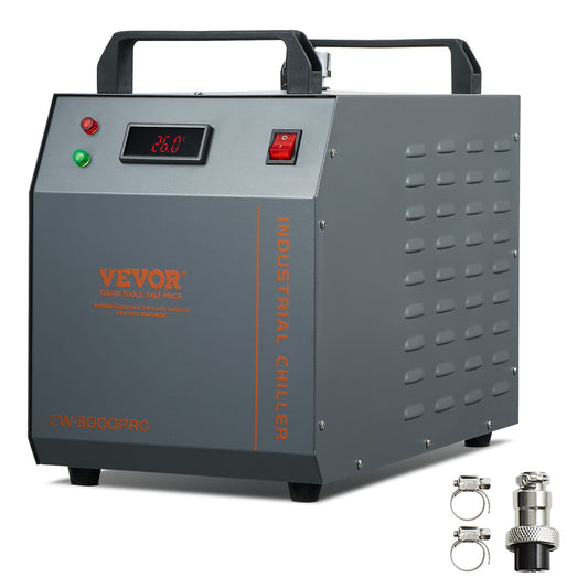 Waterkoeler – Waterkoelsysteem – Waterdispenser – Industriële Koeler – Laserkoeler – 12L Watertank – 18L/min Flow Rate
