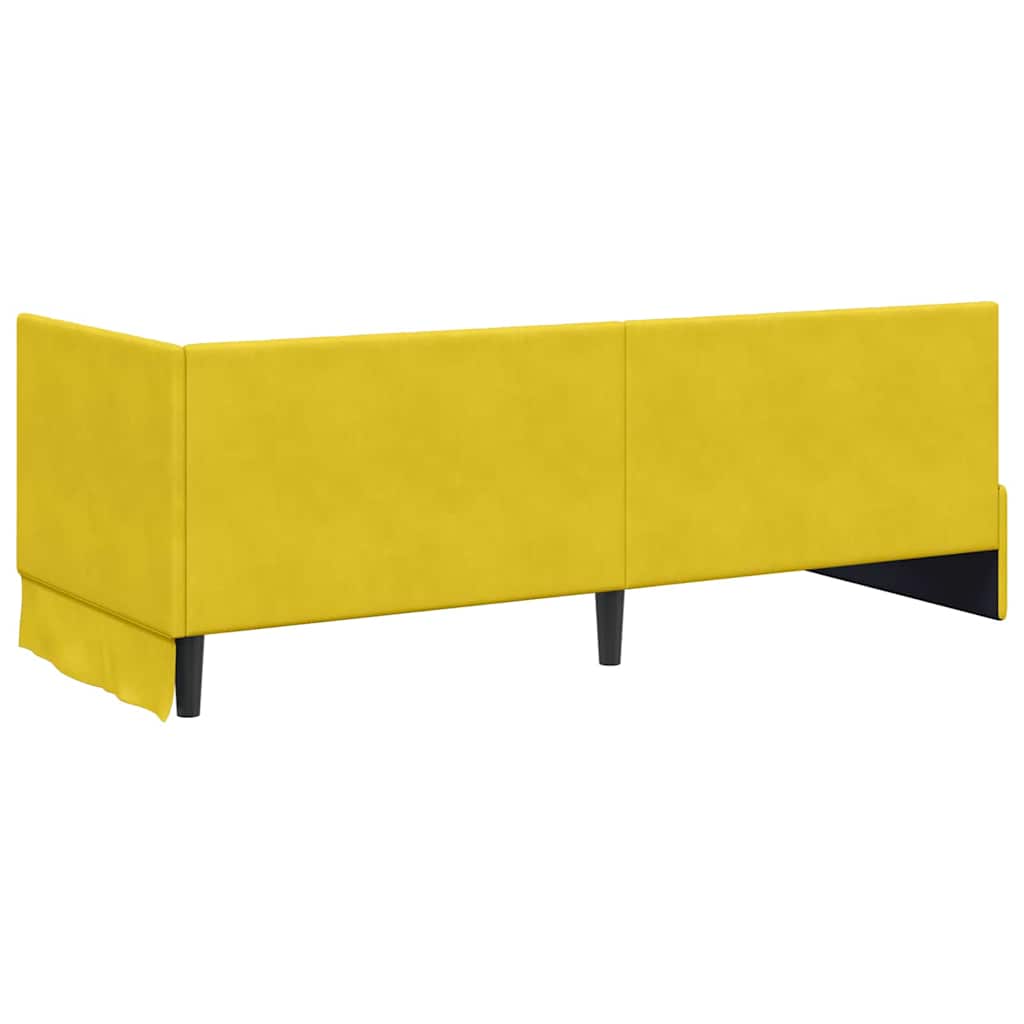 Bedframe – Bed – Tweepersoonsbed – Slaapbank – Bedombouw – Zwart – Fluwelen Hoofdbord – Hoogwaardig Geproduceerd Hout – Lattenbodem Inclusief