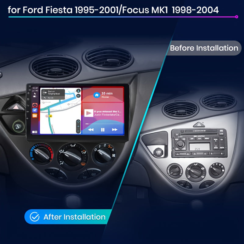 Multifunctionele 2 Din Android Multimedia Speler – Car Radio – Autoplayer – Navigatiesysteem – Infotainment – 9 Inch IPS Scherm – GPS Navigatie Met Offline Kaarten