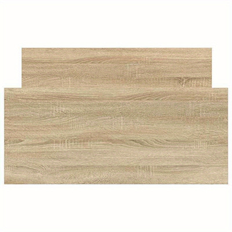 Bedframe – Eenpersoonsbed – Platformbed – Houten Bed – Tweepersoonsbed – Robuuste Houten Constructie – 100x200 cm – Eikenhout Finish