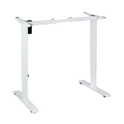 Elektrisch Tafelonderstel – Verstelbaar Bureau Onderstel – Zit-sta Bureauframe – Ergonomisch Bureau Onderstel – Wit – Hoogte 71-121 cm – Geheugenfunctie & Postuurherinnering