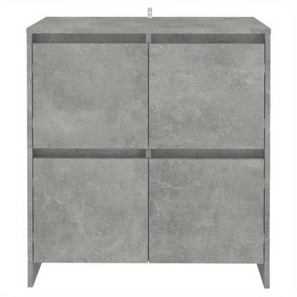 Sideboard 70x41x75cm edited wood concrete gray Practical and removable