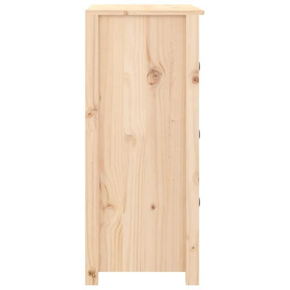 Dressoir 70X35X80 Cm Massief Grenenhout