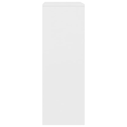 Dressoir – Sideboard – Opbergkast – Ladekast – Commode – 6 Laden – Wit – 50x34x96 cm – Gemaakt van Duurzaam Engineered Wood