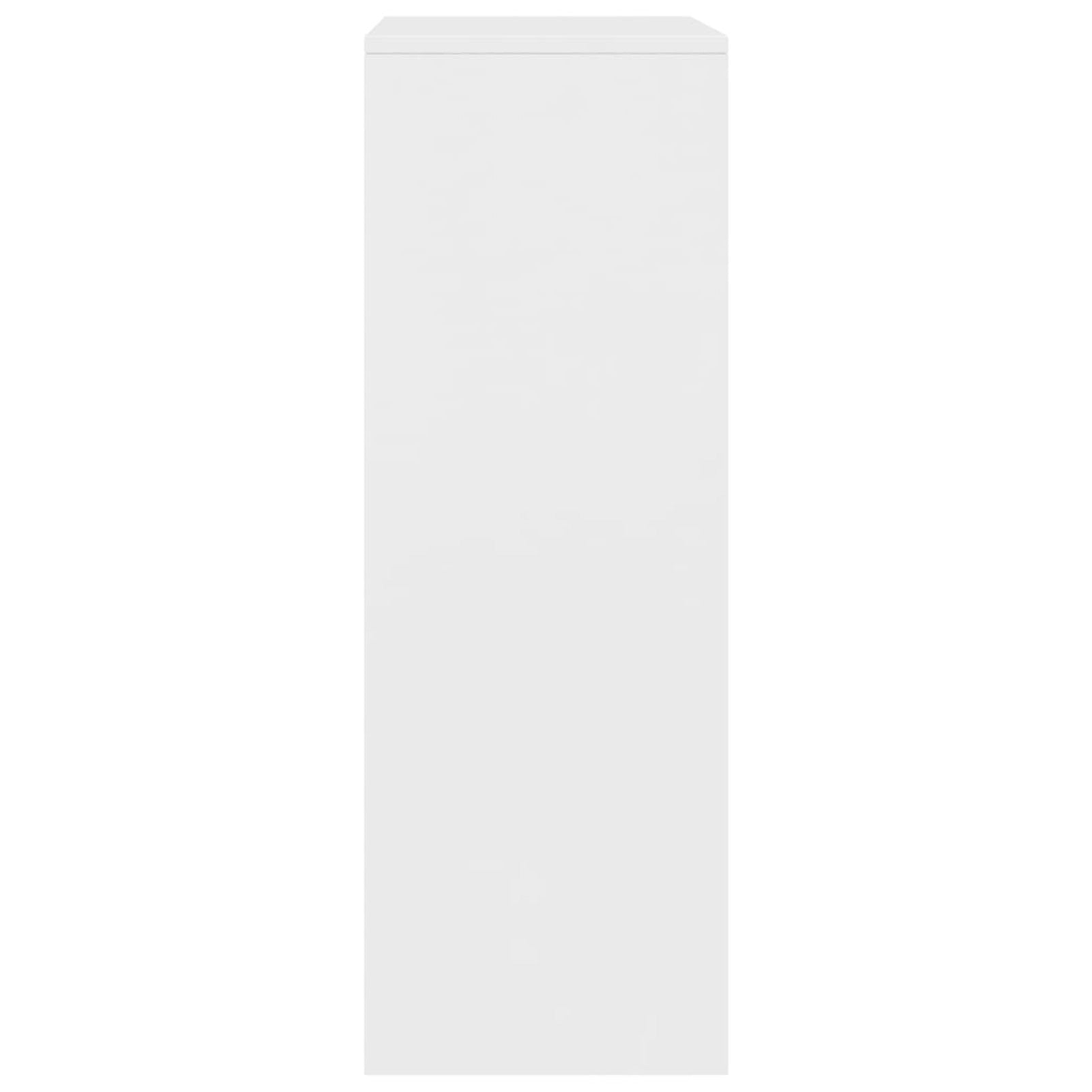 Dressoir – Sideboard – Ladekast – Kast – Commode – 6 Laden – Wit Design – 50x34x96 cm – Gemaakt van Engineered Wood - QUORE