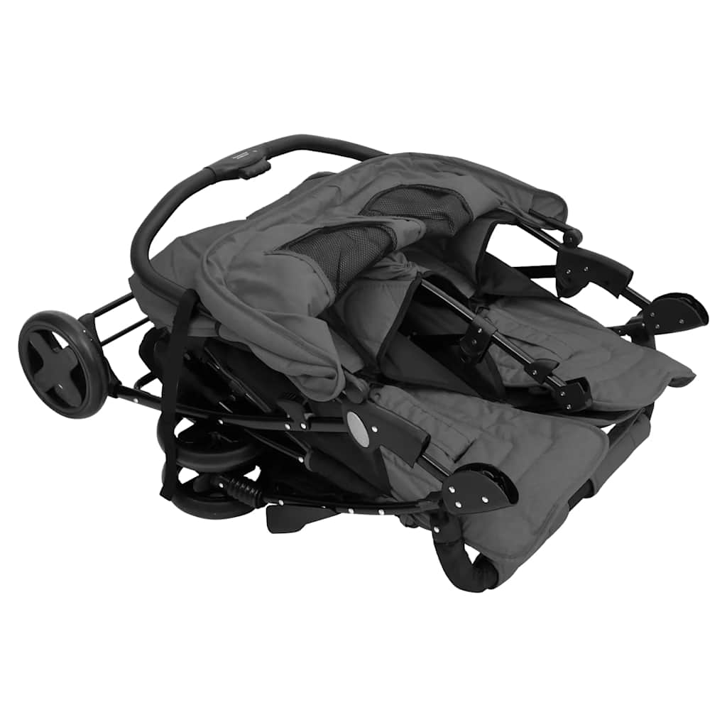 Vidaxl Twin Stroller Twin Strollers Stroller