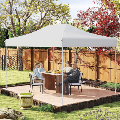 Pop-Up Pavilion – Partytent – Vouwtent – Schaduw Tent – Tuin Tent – 3 x 4,5 Meter – Waterafstotend Oxford Doek – Verstelbare Hoogte