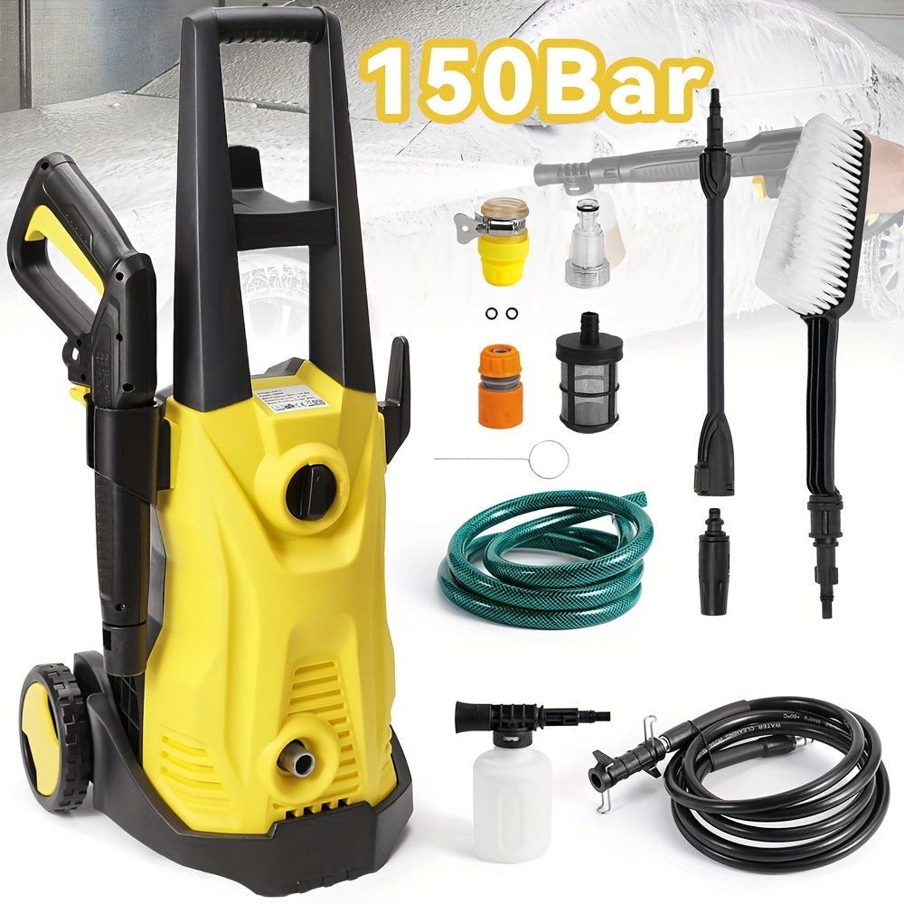 Hogedrukreiniger – Hogedrukspuit – Terrasreiniger – Autowasmachine – Waterpomp – 1500W-2000W Vermogen – Foam Generator