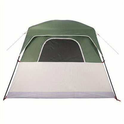 Tent – Kampeertent – Familietent – Koepeltent – Outdoor Tent – Ruim Voor 4 Personen – Stevig Waterdicht PVC – Trekkoordsluiting Groen