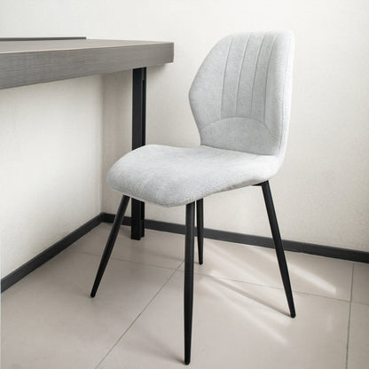 Eetkamerstoel – Stoel – Keukenstoel – Zithoekstoel – Designstoel – Set Van 4 – Ergonomisch Comfort – Duurzaam Linnen En Hout