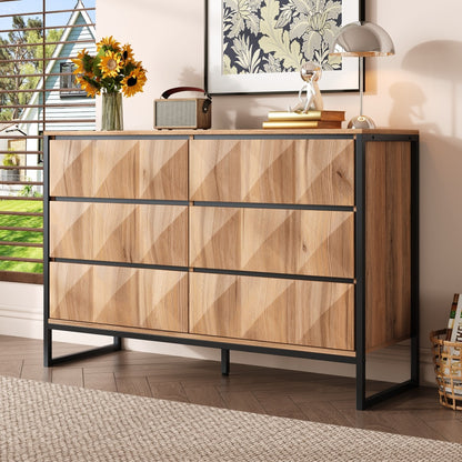 Dressoir – Opbergkast – Buffetkast – Ladekast – Meubel – Modern Design – Matzwart Wit – Stevig Metaal – Hoge Deuren Met Lades – Eenvoudige Montage