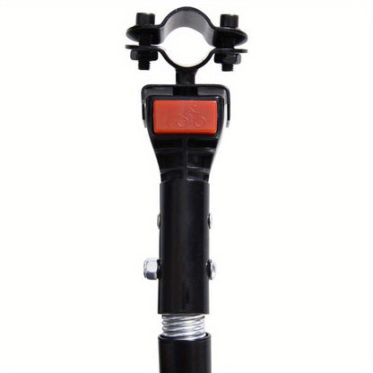 Fietsaanhanger – Fietskar – Transportkar – Boodschappentrolley – Inklapbare Aanhanger – Stevig IJzeren Frame – Max. 40 kg Draagkracht – Met Reflectoren