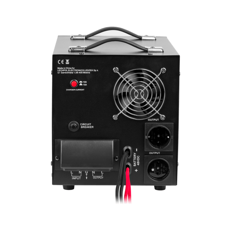 Noodstroomvoorziening – UPS – Back-up Stroomvoorziening – Ononderbroken Voeding – Spanningsbeveiliging – 2400W Output – Pure Sinusgolf Uitgang
