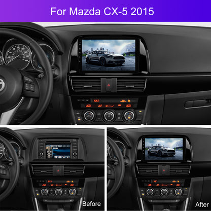 Android 15 Autoradio – Car Stereo – Multimedia Systeem – Navigatie Unit – GPS Radio – 9 Inch HD Touchscreen – Draadloze CarPlay & Android Auto – AHD Achteruitrijcamera & Canbus Integratie