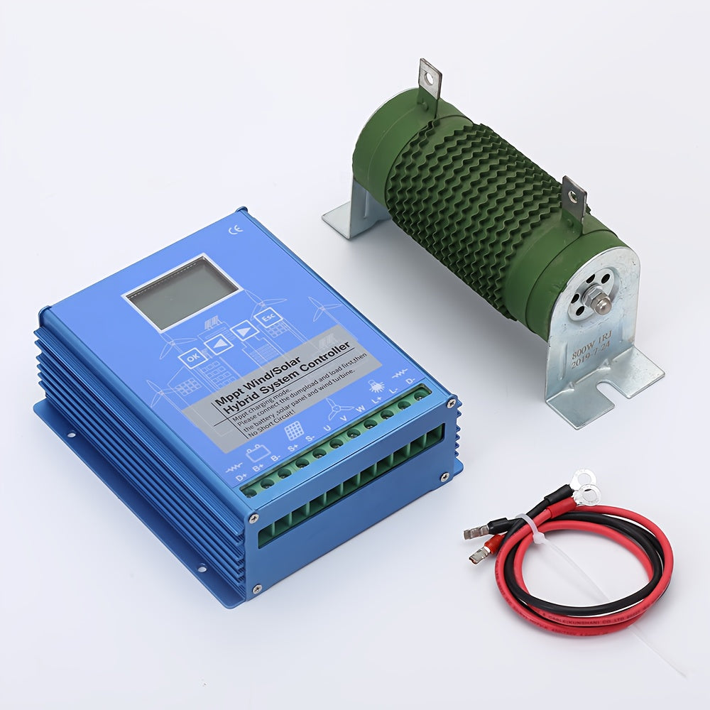 2000W Hybrid Wind Solar Charge Controller 12V 24V 48V Auto MPPT Wind Generator System For Lifepo4 Lithium Lead Acid Battery