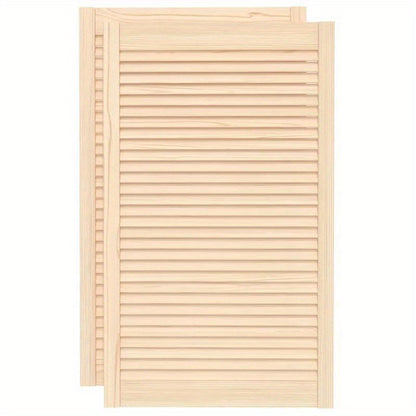 Opbergkast – Opbergmeubel – Bergkast – Opbergkast Met Deuren – Kast Met Slot – Set Van 2 – Stevig Dennenhout – Compact 99,3x59,4 cm