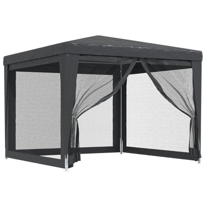 Partytent – Tent – Paviljoen – Overkapping – Luifel – 3x3 Meter – Ademend Gaas Met Stevig Inklapbaar Frame