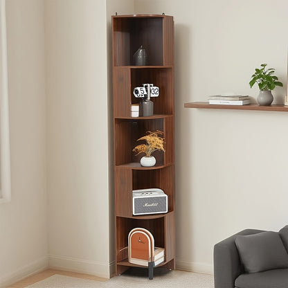 Kast – Opbergkast – Dressoir – Kledingkast – Boekenkast – Bruin – Golvende Deuren – 120x35x80 cm – Verstelbare Planken – Zonder Handvatten