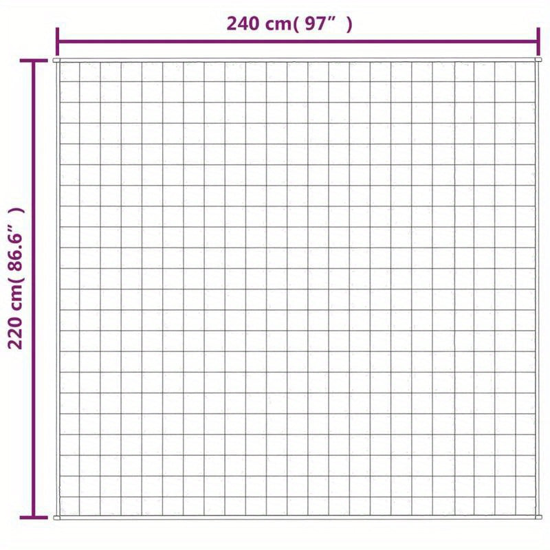 Wiegen Deken – Wiegdeken – Baby Deken – Babydekentje – Wiegdekentje – Zwaar Deken 220x240 cm – Gelijkmatige Gewichtverdeling Met Doorgestikte Vakken