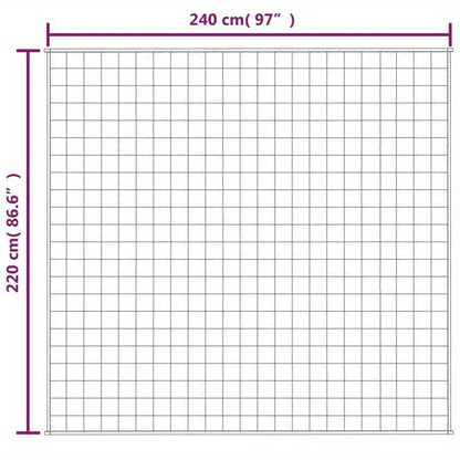 Wiegen Deken – Wiegdeken – Baby Deken – Babydekentje – Wiegdekentje – Zwaar Deken 220x240 cm – Gelijkmatige Gewichtverdeling Met Doorgestikte Vakken