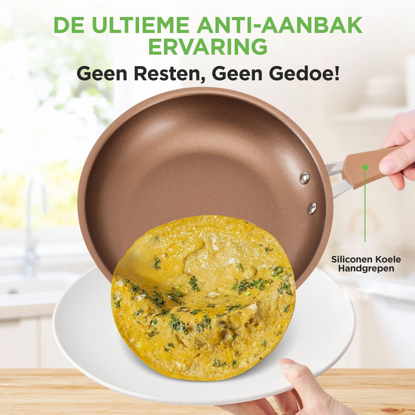 Pannenset – Kookset – Koekenpannen – Kookpannen – Bakplaat – 20-Delig – PFAS-Vrij Anti-aanbak – Geschikt Voor Alle Warmtebronnen
