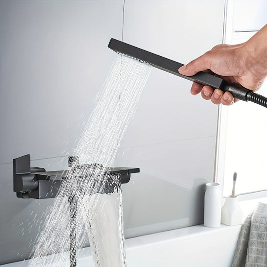 Bidetspuit – Toilet Handdouche – WC Spuit – Handbediende Bidet – Toiletreiniger – Messing Materiaal – Elektriciteitvrij – Zwart Design