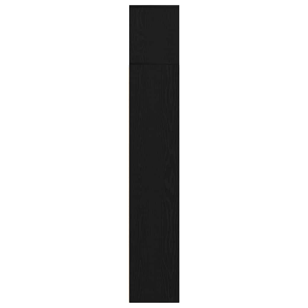 Boekenkast – Boekplank – Boekenrek – Opbergkast – Zwarte Eikenlook – Verstelbare Planken – 12 Ingebouwde Planken – Hoogwaardig Bewerkd Hout