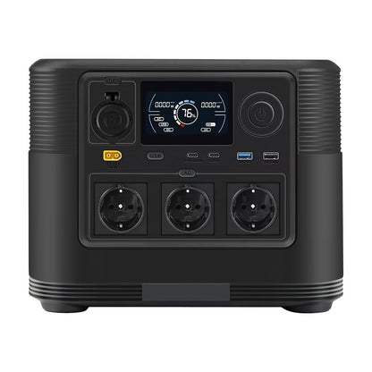 Draagbare Power Station – Mobiele Generator – Portable Accu – Energievoorziening – 1008 Wh Batterijcapaciteit – 1200 Watt Uitgangsvermogen