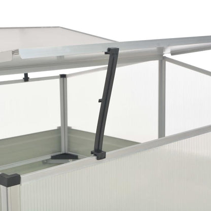 Kweekkas – Tuinkas – Broeikas – Moestuinkas – Plantenkas – 100x100x85 cm – Gegalvaniseerd Staal – Roestvast & Stevig
