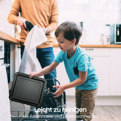 Airfryer – Heteluchtfriteuse – Mini Oven – Heteluchtoven – Gezond Koken – 15L XXL Capaciteit – 2200W Vermogen – 13 Programma’s Met Touchscreen