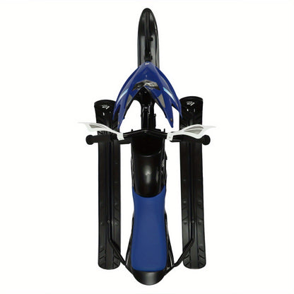 Mini slee – skislee – kinderslee – sneeuwslee – bobslee – Stuurfunctie en noodrem – Stevig ijzer tot 80 kg