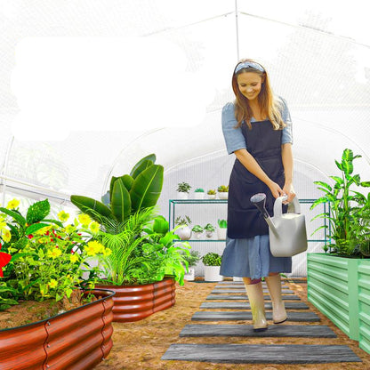 Kweektunnel – Kweekkas – Tuintunnel – Broeikas – Plantentunnel – 6x3x2 Meter – UV-bestendig Plastic Zeil – Gegalvaniseerd Stalen Frame