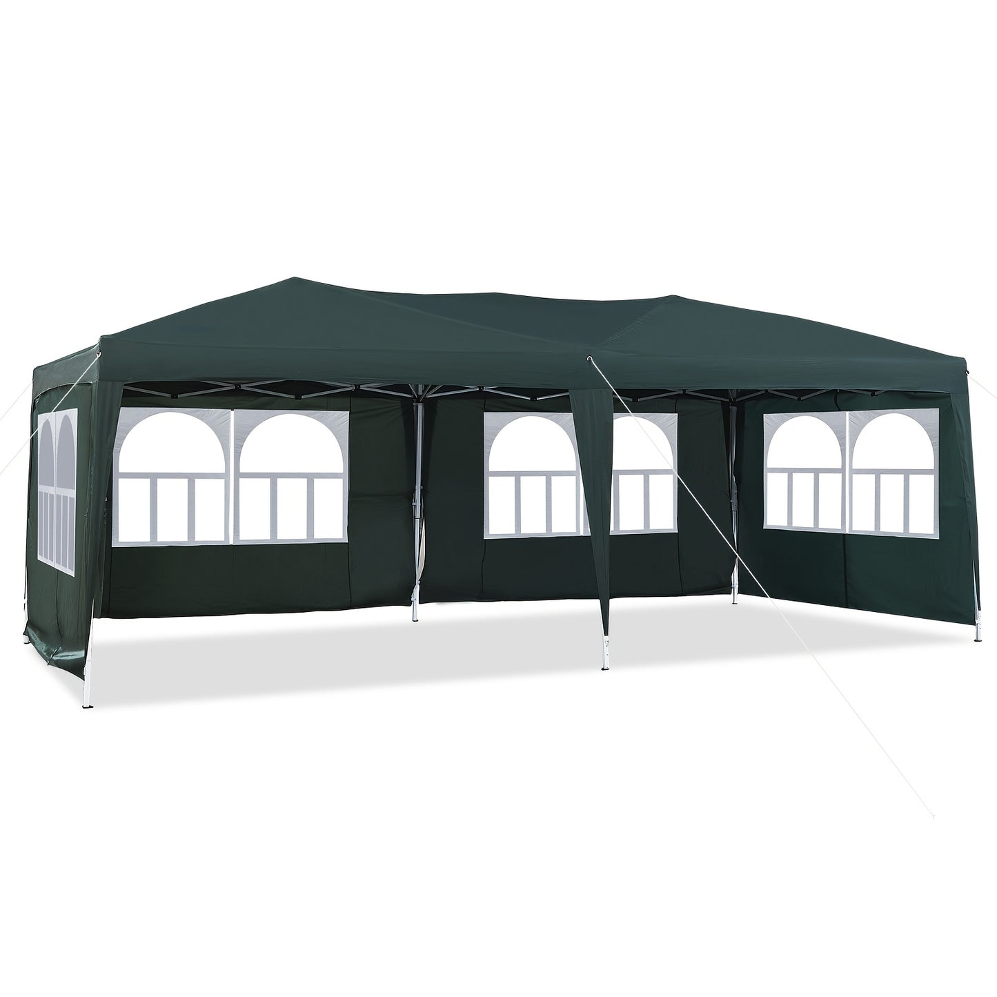 Partytent – Tuinpaviljoen – Feesttent – Tuintent – Overkapping – 3x6 Meter – Waterdicht Met UV-Bescherming – Stalen Frame Met Draagtas