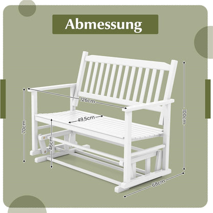 Tuinbank – Schommelbank – Loungebank – Wipbank – Swingbank – Weerbestendig – Soepele Glijbeweging