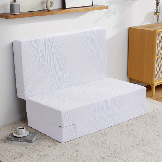 15cm Folding Memory Foam Mattress Topper & Travel Mattress | Polyester Cover, Hybrid Construction, Pocketed Coil, Euro Top, Medium Feel, Non-woven Weaving, Twirest Brand, 90x200cm, 120x200cm, 140x200cm, 160