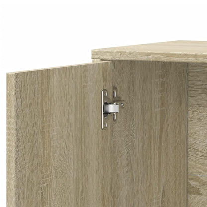 Sideboard – Kast – Opbergkast – Dressoir – Bergkast – Sonoma Eik – Set Van 2 – 60x31x70 cm – Geassembleerd Hout