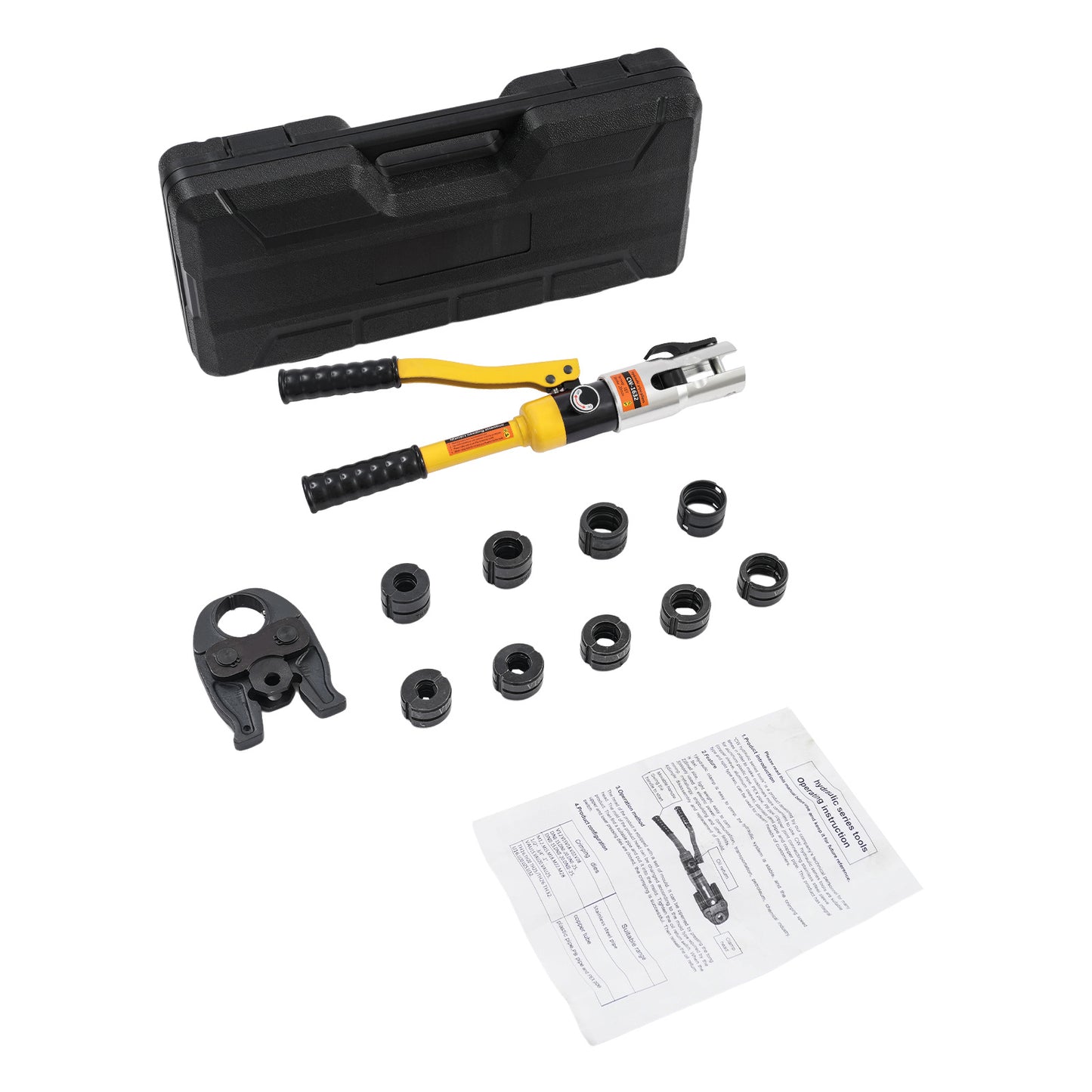Built to Last Wide Compatibility Efficient Crimping Performance Easy to Carry Clear Warning Mark manual pipe press crimper,  Compact Design, Highquality Crimper, Multisize Crimper, Handoperated Crimper, Diy Enthusiasts, Elect